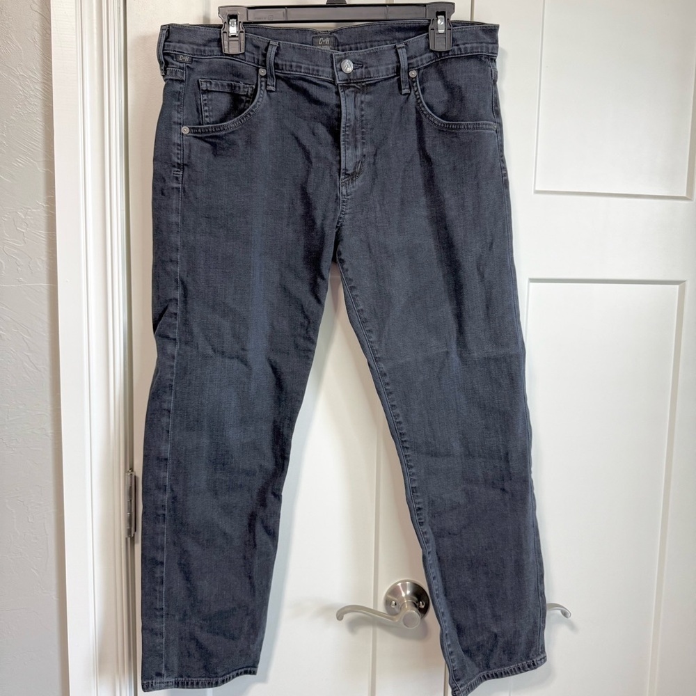 Citizens Of Humanity Emerson slim Boyfriend Jeans Relaxed Fit gray/black size 31